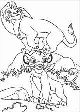 Simba Mufasa Leeuwenkoning Stemmen sketch template