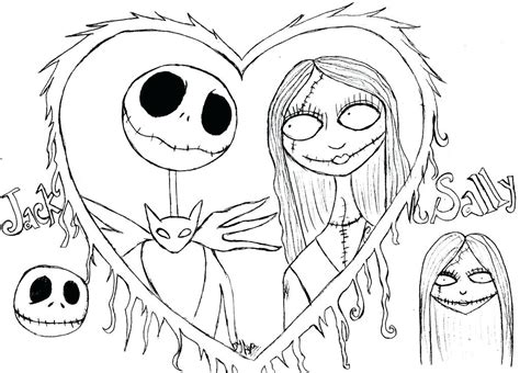 sheenaowens jack skellington coloring pages