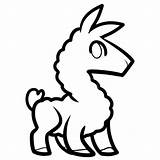 Llama Tagged sketch template