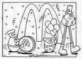 Coloring Mcdonalds Mcdonald Mcnugget Hasbro Hello Buddies Sanrio sketch template