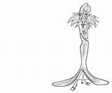 Yzma Character Coloring sketch template
