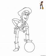 Coloring Woody Disney Pages Printable Color Book sketch template