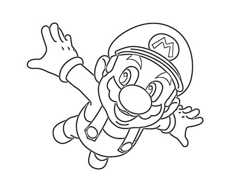 mario galaxy coloring pages  getcoloringscom  printable