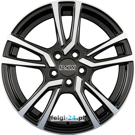 psw powerful wheels nevada gloss black polished einteilig felgi pl