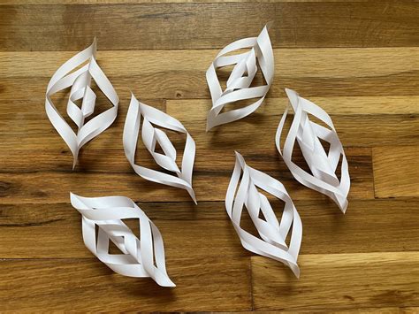 Diy 3d Paper Snowflake 11 Steps With Pictures Instructables