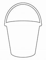 Bucket Template Pattern Printable Templates Beach Coloring Printables Clipart Summer Outline Operation Crafts Stencils Game List Pdf Craft Patternuniverse Clip sketch template