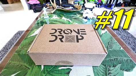 drone drop  unboxing review monthly fpv race drone box subscription service youtube