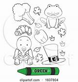 Coloring Secondary Green Color Illustration Book Bnp Studio 2021 sketch template