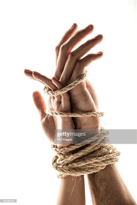 Hands Bound Together Stock Foto Getty Images