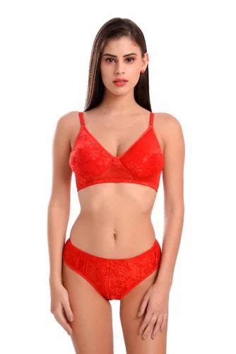 Lycra Cotton Non Padded Somiya Bra Panty Set Size 30 To 40 At Rs 390