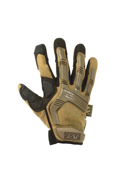 mechanix  pact safety tactical gloves  knuckle protection coyote total war tactical