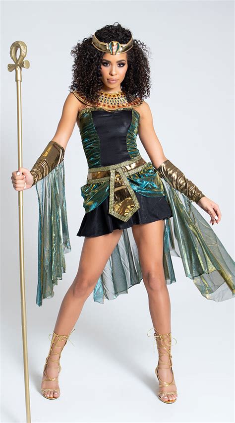 Sexy Roman Egyptian Queen Cleopatra Costume Adult Halloween Carnival