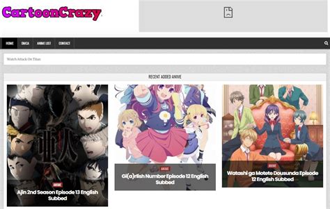 favorite anime series  cartooncrazy app