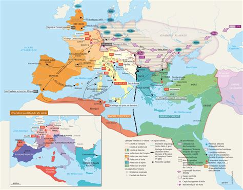 carte chute de l empire romain lhistoire fr