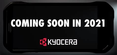 kyocera teases rugged  phone  verizon phone scoop