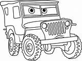 Cars Sarge Coloring Pages Angry Printable Categories Kids Coloringpages101 sketch template