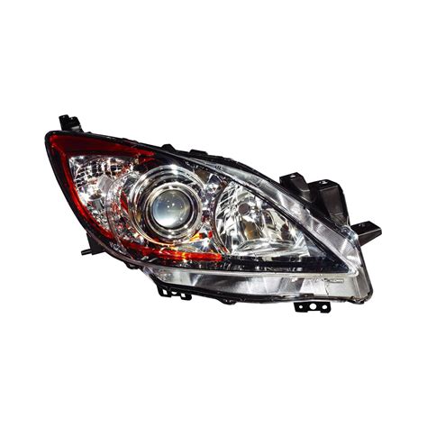 replace mar passenger side replacement headlight lens  housing remanufactured oe