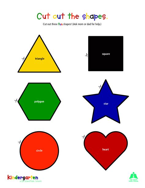 basic shapes printable