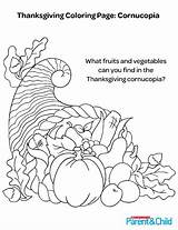 Thanksgiving Cornucopia Coloring Printable Pages Printables Fall Books Pdf Scholastic Friendly Kids Color Adult Kid Crafts Parents Worksheets Turkey Activities sketch template