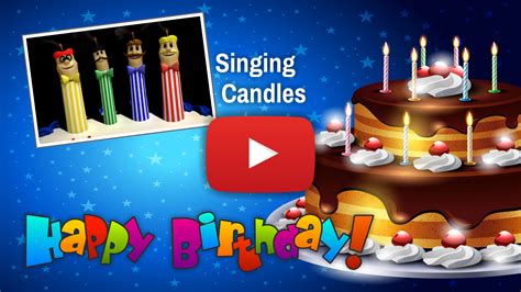 happy birthday  cake candles singing happy birthday