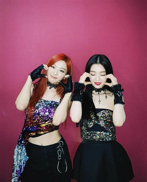 Redvelvet Irene And Seulgi Instagram Renebaebae Monster In 2020 Red