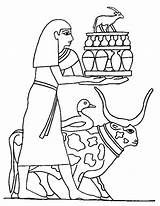 Coloring Pages Mesopotamia Egypt Library Clipart Colouring Ancient sketch template