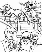 Scooby Doo Coloring Pages Printable Mystery Machine Shaggy Halloween Team Book Sliding 2ea1 Staircase Drawings Print Para Fred Colouring Colorear sketch template