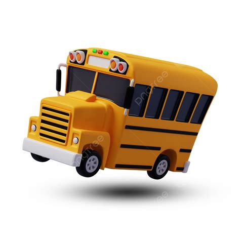 concept  transparent png  school bus isolated  transparent background education concept