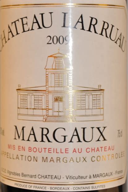 2009 Château Larruau Margaux France Bordeaux Médoc Margaux