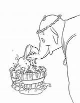 Dumbo Coloring Pages Disney Mother Popular Sheets sketch template