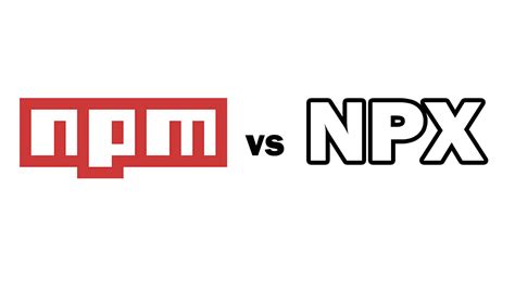 difference  npm  npx command red stapler