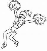 Coloring Pages Cheerleading Cheerleader Kids Cheer Betty Sheets Adult Print Veronica Archie Printable Color Sports Comics Comic Bratz Drawings Colouring sketch template