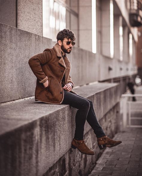 brown  black vintage style outfit  average guy