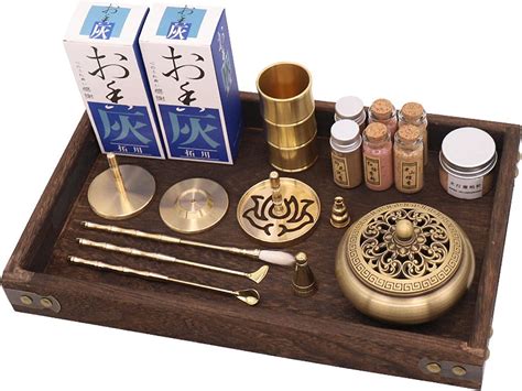 xevnd powder incense burner pure copper incense burner kit tool