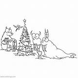 Coloring Animals Tree Christmas Pages Xcolorings 950px 78k Resolution Info Type  Size sketch template