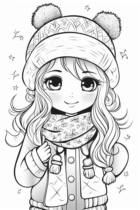easy cute girl coloring pages  kids  printable