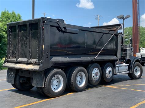 kenworth  quad axle dump truck cat  acert  hp  sale