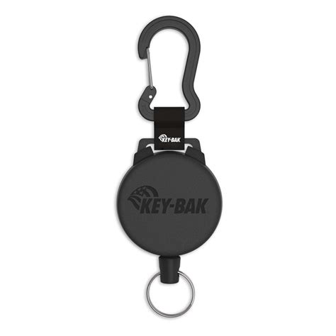 key bak securit heavy duty retractable key holder   retractable kevlar cord secures keys