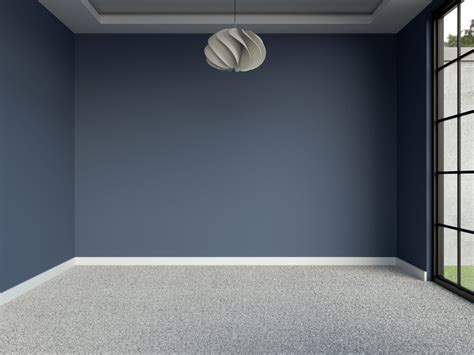 color carpet   white walls