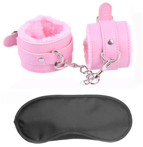 2019 2in1 Sex Handcuffs And Sexy Eye Mask Blindfold
