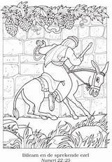 Balaam Donkey Beating Kleurplaten Bijbel Bewaren Bijbelse Numeri Activities sketch template
