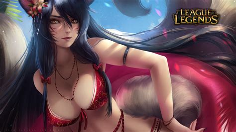 League Of Legends Ahri Hd Wallpaper Wallpaper Flare