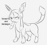 Glaceon Kindpng Pngarea sketch template