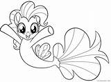 Pony Mermaid Coloring4free sketch template