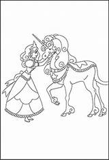 Einhorn Prinzessin Ausmalbild Malvorlage Pegasus Zum Kutsche sketch template