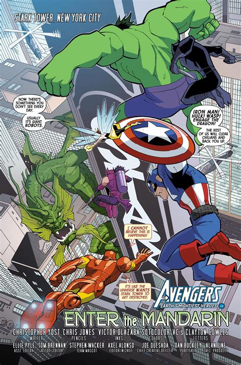 Marvel Universe Avengers Earth S Mightiest Heroes Issue 1