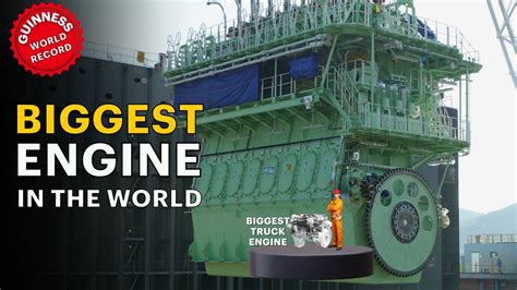 biggest ship engine   world youtube