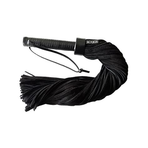 Rouge Leather Handle Suede Flogger Rfs1167