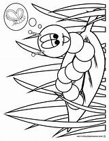 Caterpillar Pages Carle Rups Coloring4free Mewarnai Bernard Daycare Tsgos Bug Sheets sketch template