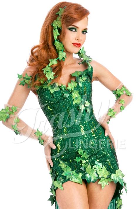 Poison Ivy Costume Dc Inspired Pinterest Ivy Costume Poison Ivy